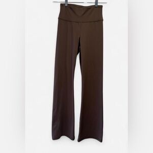 American Eagle brown flare leggings Size S